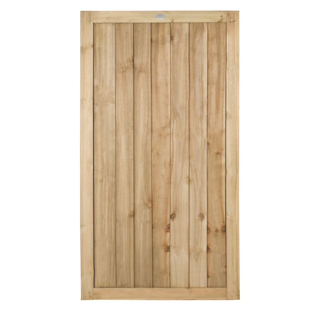 Forest Timber Gate 920 x 1820mm Natural Timber | Gates | Screwfix.com