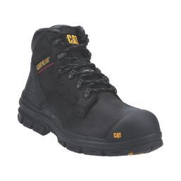 CAT Bearing   Safety Boots Black Size 8
