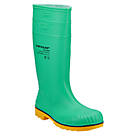 Dunlop Acifort HazGuard   Safety Wellies Green Size 7