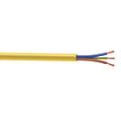 Time 3183YAG Yellow 3-Core 1.5mm² Flexible Cable 50m Drum