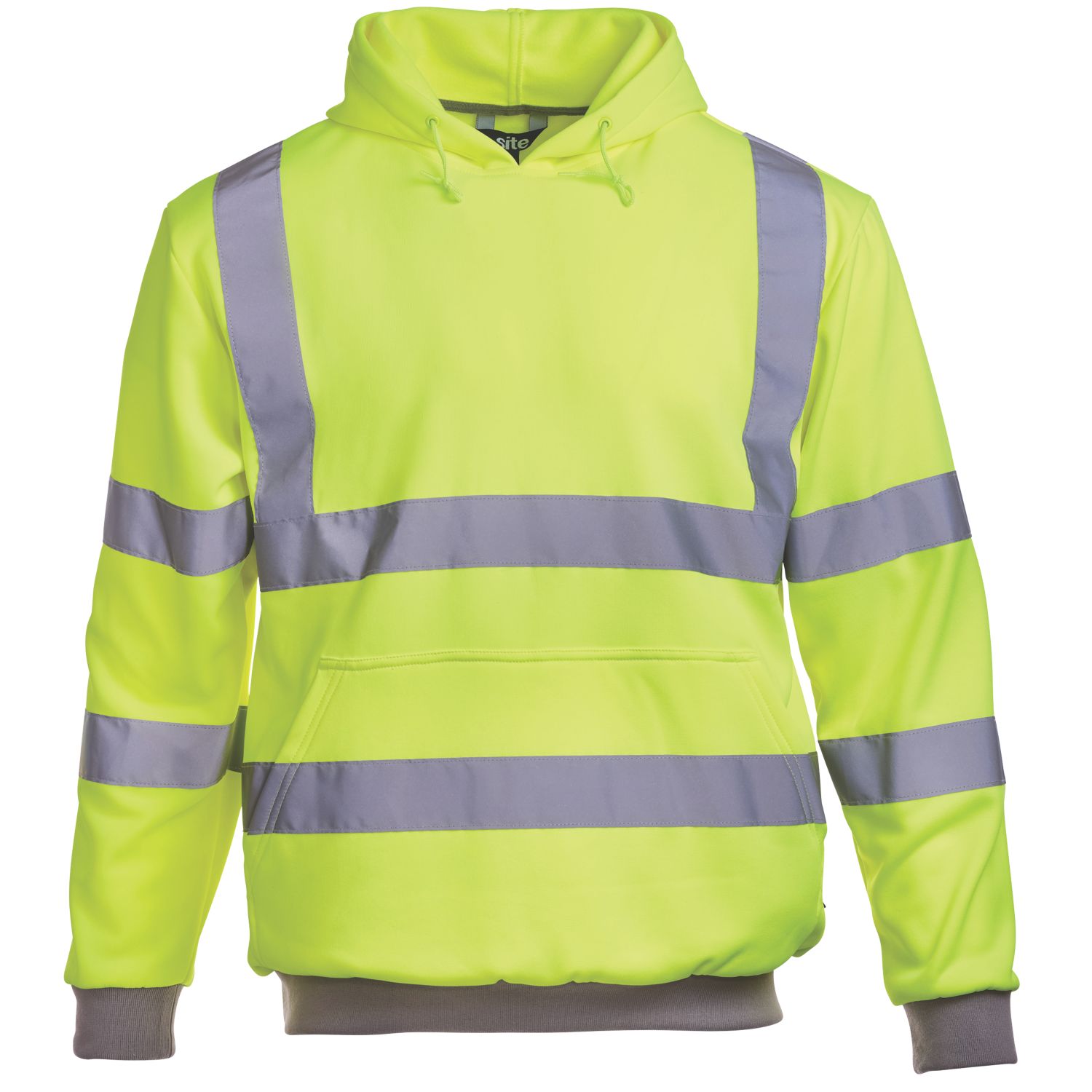Site Cromer Hi-Vis Hoodie Yellow Large 48.5" Chest (263KY)