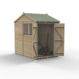 Forest Beckwood 5' x 7' (Nominal) Reverse Apex Shiplap Timber Shed