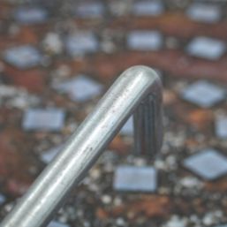 Faithfull 200mm Bent Manhole Keys 2 Pack