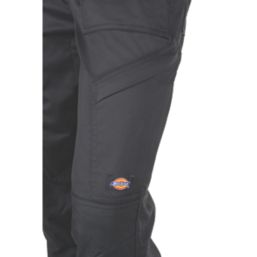 Dickies Action Flex Trousers Black 40 W 30 L - Screwfix