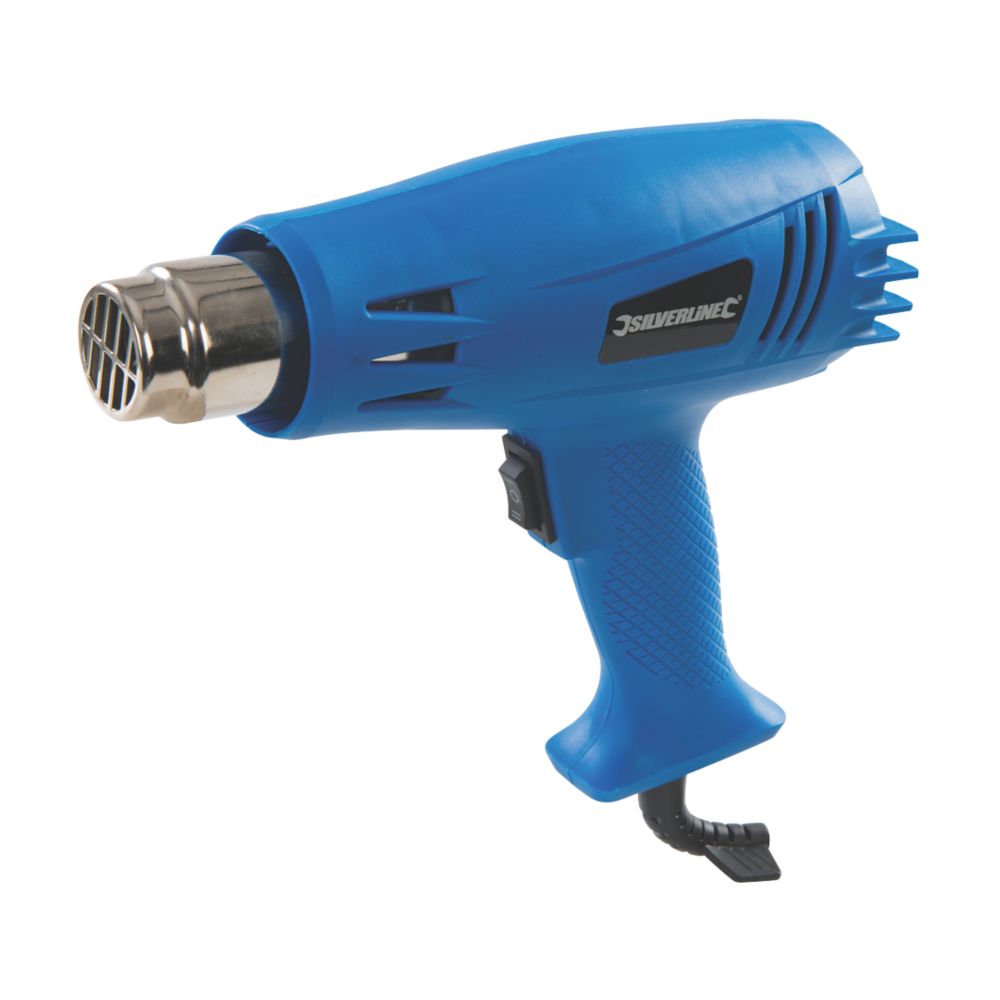 Silverline 1500W Electric Heat Gun 240V