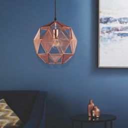 Quay Design Atlas Ceiling Pendant Copper