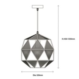 Quay Design Atlas Ceiling Pendant Copper
