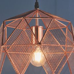 Quay Design Atlas Ceiling Pendant Copper