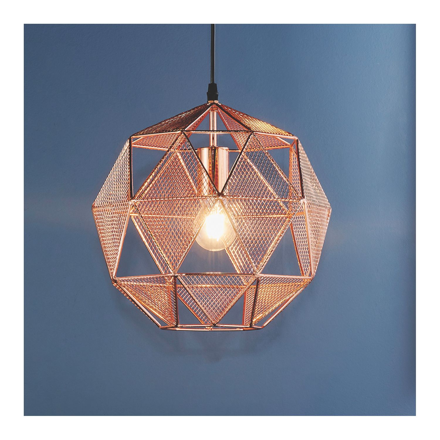 Quay Design Atlas Ceiling Pendant Copper (263VG)