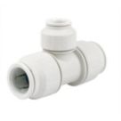 JG Speedfit  Plastic Push-Fit Reducing Tee 22mm x 22mm x 10mm