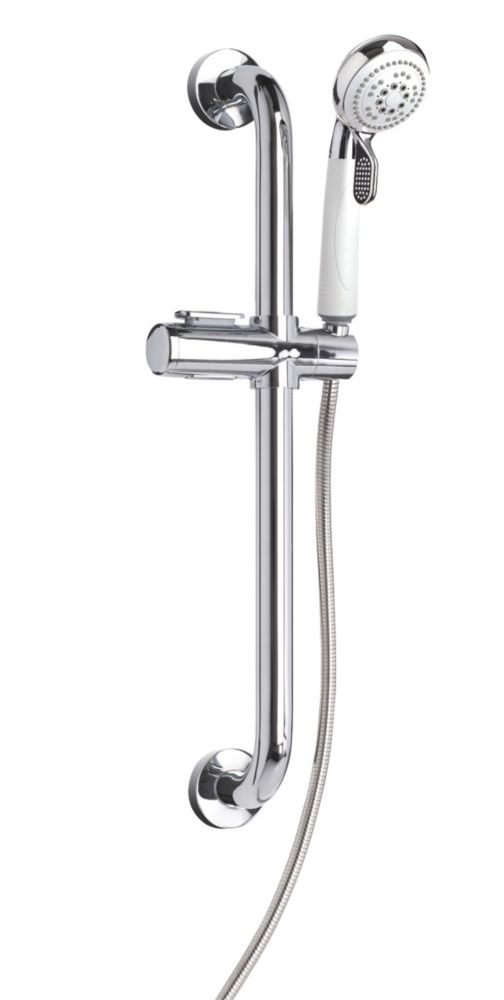Croydex Assistive Showering Kit Chrome