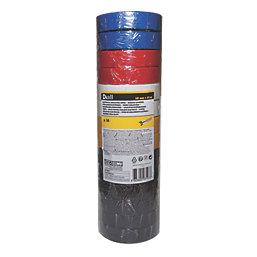 Diall  Insulating Tape Mixed 33m x 19mm 14 Pieces