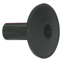 Labgear Black Indoor & Outdoor Cable Entry Covers 5 Pack