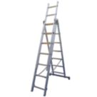 Zarges Light Trade Aluminium 4m Combination Ladder