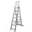 Zarges Light Trade Aluminium 4m Combination Ladder