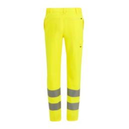 Regatta Pro Contract Stretch Action Trousers Yellow 34" W 31" L