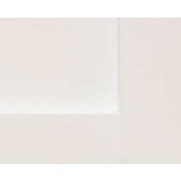 Edwardian 1-Clear Light Primed White Wooden 3-Panel Shaker Internal Door 1981mm x 762mm