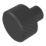 Smith & Locke Damgan Cabinet Knob Matt Black 25mm