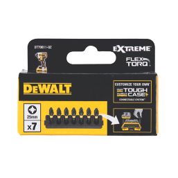 Dewalt screwdriver discount bit set screwfix