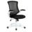 Nautilus Designs Luna Medium Back Task/Operator Chair Black