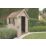 Forest FRA58CRIN 5' 6" x 8' 6" (Nominal) Apex Overlap Timber Shed with Assembly
