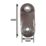 Essentials Oval Rail End Sockets Polished Stainless Steel 30mm 2 Pack
