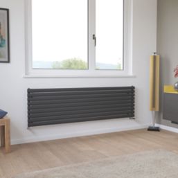 Ximax Fortuna 526mm x 1800mm 3515BTU Anthracite Horizontal Designer Radiator