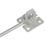 Smith & Locke Cabin Hook Matt Silver 102mm