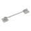 Smith & Locke Cabin Hook Matt Silver 102mm