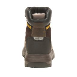 CAT Diagnostic 2.0 Size 6  Brown Waterproof Steel Toe Cap Safety Boots
