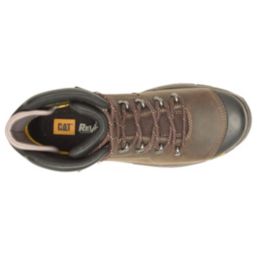 CAT Diagnostic 2.0 Size 6  Brown Waterproof Steel Toe Cap Safety Boots