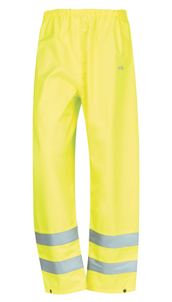 Orange hi cheap vis joggers screwfix