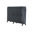 Arroll 760mm x 1154mm 6879BTU Black Cast Iron 3 Column Radiator