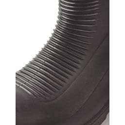 Site Trench Size 11  Black Steel Toe Cap Safety Wellies