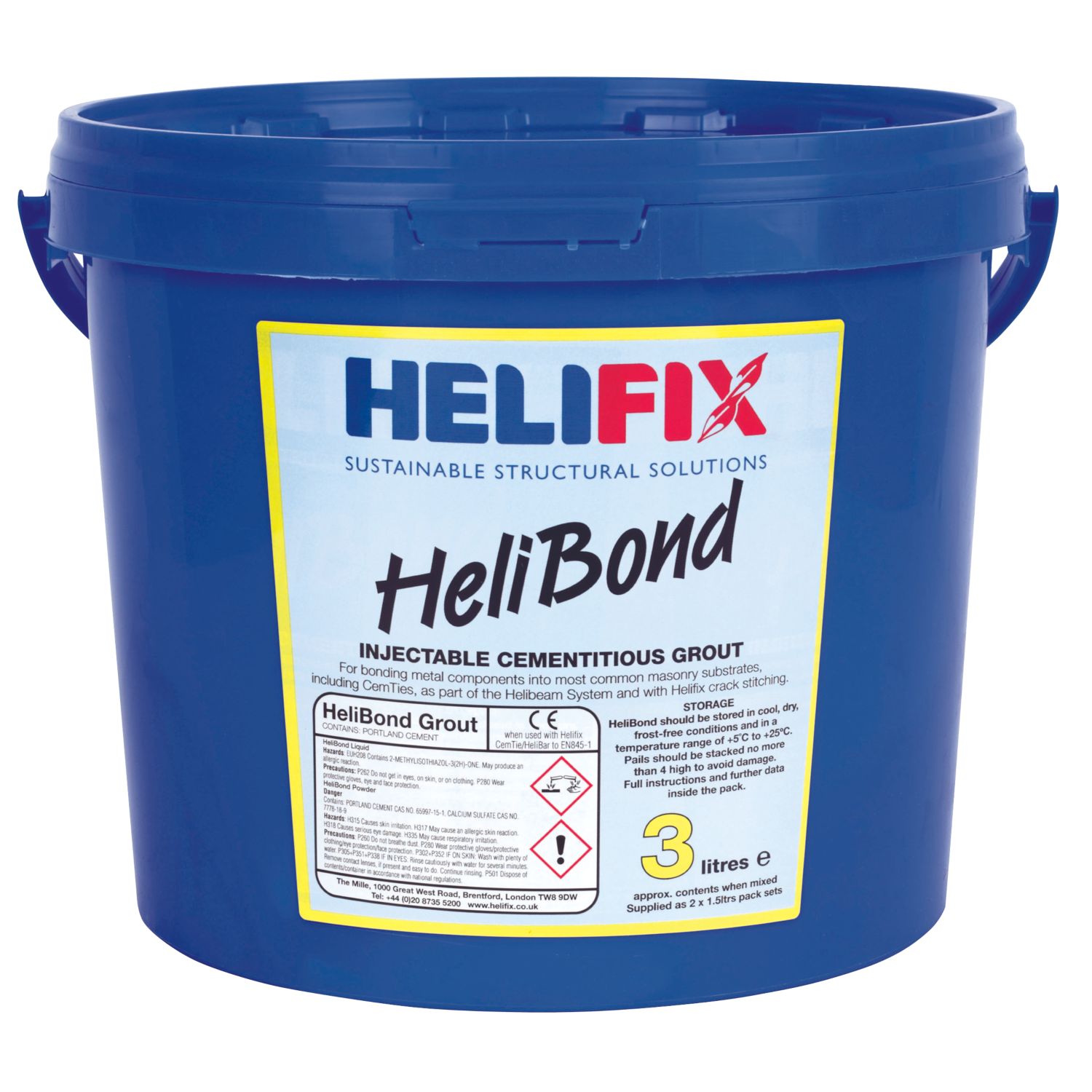 Helifix Crack Repair Grey 3Ltr (26578)