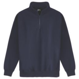 Pro RTX  1/4 Neck Zip Sweatshirt Navy 2X Large 48 / 50" Chest