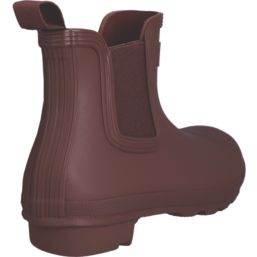 Hunter Original Chelsea  Size 5 Womens Dark Red Non Safety Wellies
