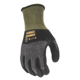 DEWALT Nylon Sandy Nitrile Coated Gloves Grey Large