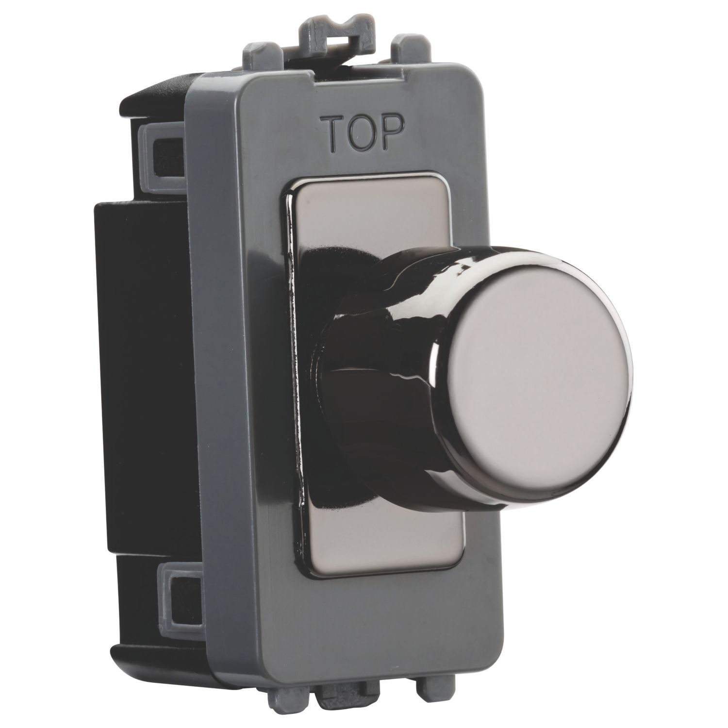 Knightsbridge 6A 2-Way Grid Dummy Dimmer Switch Anthracite (265CR)