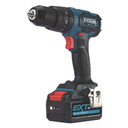 Erbauer ECD18 Li 2 18V 1 x 4.0Ah Li Ion EXT Brushless Cordless Combi Drill Screwfix