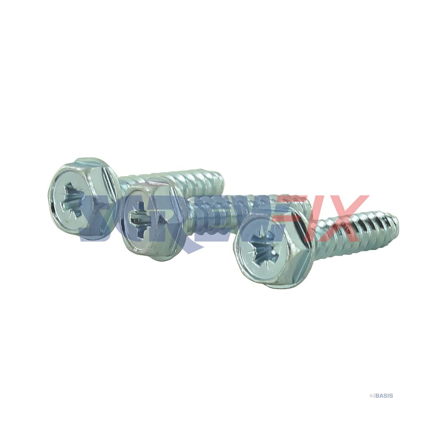 Worcester Bosch 87161093630 SCREW NO.10X20 HEX FLANGE HEAD 3 Pack (265GW)