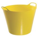 Red Gorilla  Polyethylene Tub Yellow 26Ltr