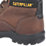 CAT Median   Safety Boots Brown Size 9