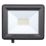 Luceco Eco Slimline Outdoor LED Floodlight Black 10W 800lm