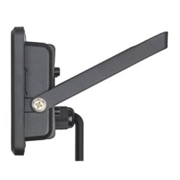 Luceco Eco Slimline Outdoor LED Floodlight Black 10W 800lm