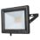 Luceco Eco Slimline Outdoor LED Floodlight Black 10W 800lm