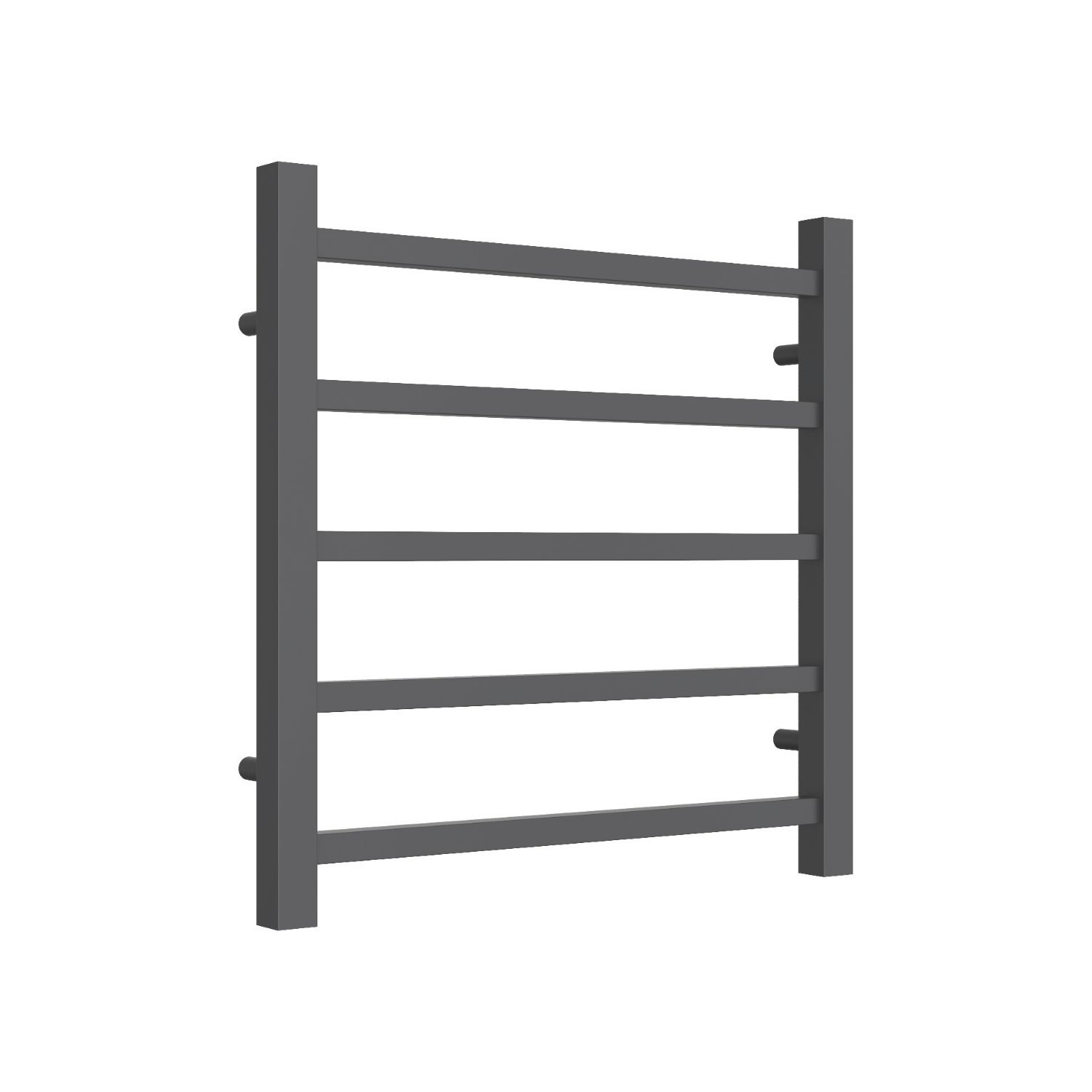 Reina 500mm x 500mm 693BTU Anthracite Flat Designer Towel Radiator (265LH)