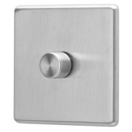 Arlec  1-Gang 2-Way LED Dimmer Switch  Stainless Steel