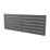 Ximax Oceanus 445mm x 1200mm 2010BTU Anthracite Horizontal Designer Radiator