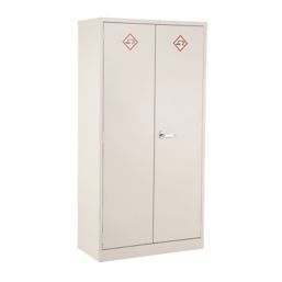 Barton  3-Shelf Acid Cabinet White 915mm x 457mm x 1829mm